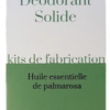 Kit Déodorant Solide - Le Chapeau Vert
